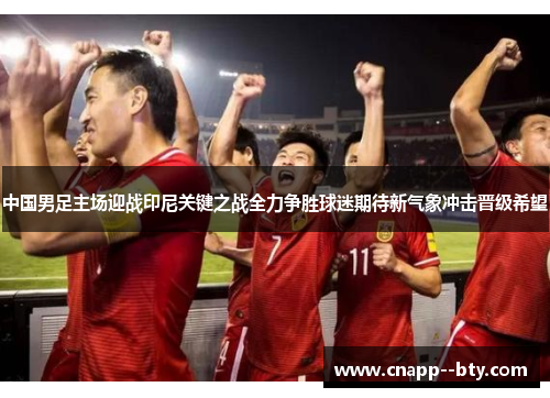 中国男足主场迎战印尼关键之战全力争胜球迷期待新气象冲击晋级希望